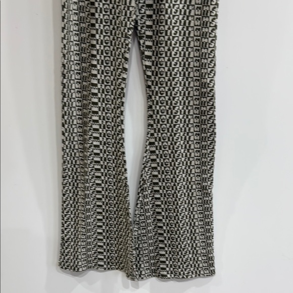 Urban Outfitters iets frans Monogram Flare Pants - Picture 6 of 8